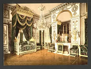 Bedroom of Napoleon I, Fontainebleau Palace, France