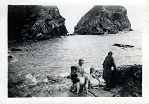 Mawgan Prints: Bedruthan Steps, Trenance, Cornwall