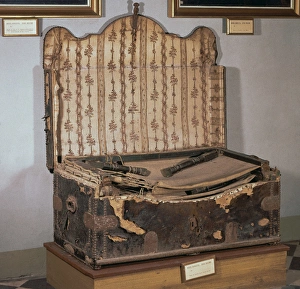 Girona Gallery: Beds campaign of a French army general. 19th century