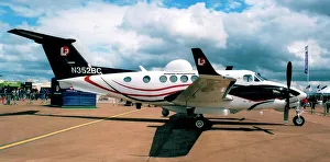 Beech 350ER Super King Air N352BC (msn FL-463), of L-3 Communications Advanced Aviation LLC, at the Royal International Air Tattoo - RAF Fairford 16 July 2011. Date: 2011