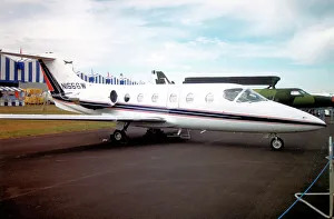 Beechjet Prints: Beech 400 Beechjet N1556W