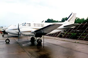 Drug Prints: Beech 65-B80 Queen Air 	 N6166Y - 84-24320