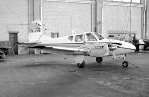 Cranfield Collection: Beech B95 TravelAir G-APUB