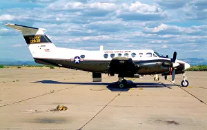 Beech Prints: Beech C-12C Huron 77-22938