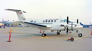 Huron Prints: Beech C-12F Huron 84-00180