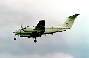 Beech Prints: Beech C-12R Huron 94-0318
