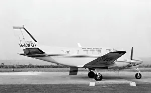 Beech Prints: Beech Queen Air G-AWOI