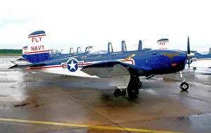 Mentor Prints: Beech T-34B Mentor N27681 - 140818
