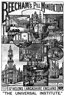 Pill Prints: Beechams Pill Manufactory