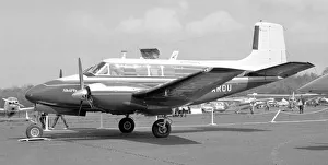 Images Dated 9th April 2021: Beechcraft A65 QueenAir G-AROU