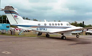 Beechcraft Prints: Beechcraft B-200 King Air G-BPWJ