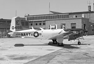 Lambert Prints: Beechcraft T-34C Mentor 160466