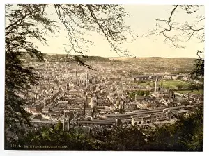 From Beechen Cliff, Bath, England