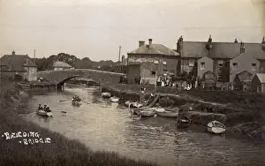 Downs Prints: Beeding Bridge, Upper Beeding, West Sussex, England