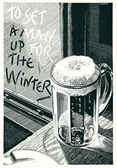 Best Prints: Beer Is Best Advertisement Illustration