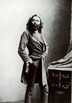 Beerbohm Prints: Beerbohm Tree, actor, as Svengali in the play Trilby