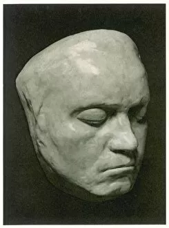 1827 Collection: Beethovan Life Mask