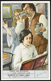 Beethoven / Liebig Card 1