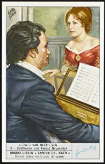 Beethoven / Liebig Card 3