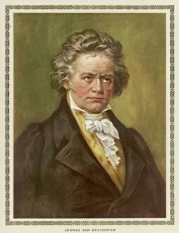 Ludwig Collection: Beethoven / Printing Art