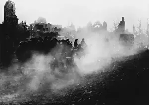 BEF arriving in Ypres