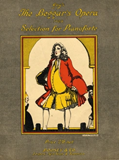 1728 Gallery: The Beggars Opera, piano music cover