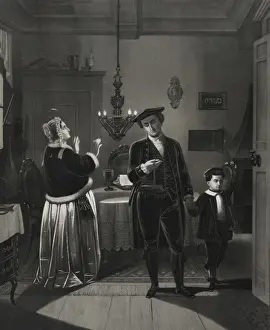 Sabbath Prints: Beginning of the sabbath