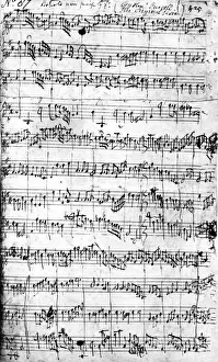 Notation Prints: Behold now praise the Lord by Purcell