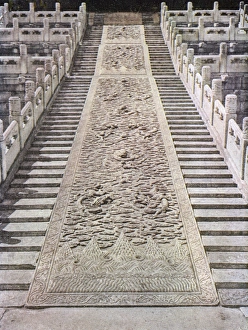 Beijing, China - Forbidden City - Staircase