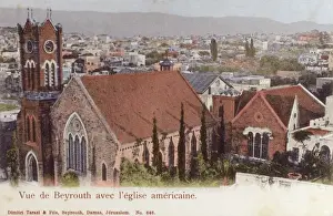 Beirut Prints: Beirut, Lebanon - The American Church