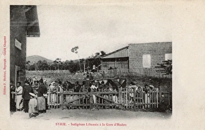 Images Dated 5th August 2016: Beirut, Lebanon - Lebanese at Hadett Railway Station