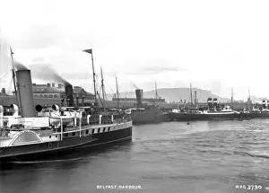 Docked Prints: Belfast Harbour