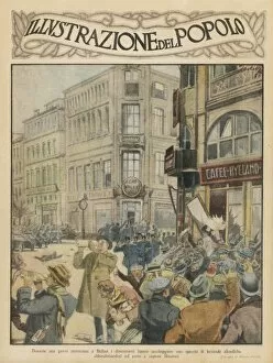 Demonstrators Collection: Belfast Looters 1922