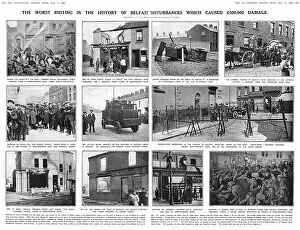 News Collection: Belfast riots, August 1920