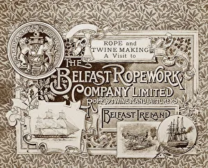 Rope Prints: The Belfast Ropework Company Ltd. Belfast, Ireland