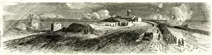 Riflemen Prints: Belfry House with tirailleurs, Battle of Inkerman, Crimea