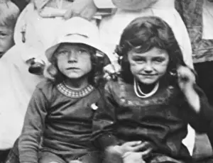 Two Belgian children, WW1