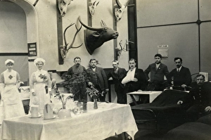 Belgian Patients & VAD Staff, B Ward, Quex Park Belgian Patients & VAD Staff, B Ward, Quex Park