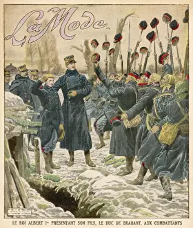 Brabant Prints: Belgian Prince and Army