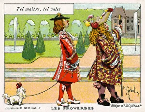 Menthe Collection: Belgian Proverb - Like Master, Like Valet