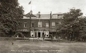 Refugees Prints: Belgian Refuge, Millfield House, Edmonton