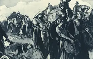 Flee Prints: Belgian refugees