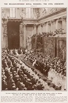 Stockholm Prints: The Belgian-Swedish royal wedding