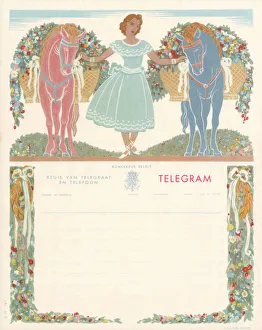 Images Dated 24th August 2018: Belgian Telegram Form
