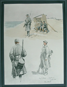 Images Dated 15th June 2012: With the Belgians at La Panne