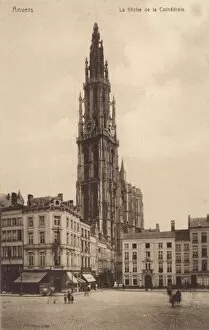 Images Dated 7th January 2011: Belgium - Anvers - Cathedral Spire