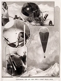 Exploring Prints: Belgium Professor Picard's balloon