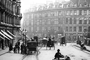 Mansions Prints: Belgrave Mansions, London - Victorian period