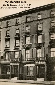 Shutters Prints: The Belgravia Club, 21 St Georges Square, Pimlico, London