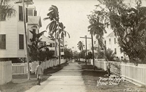 Images Dated 5th July 2019: Belize, British Honduras - View on North Front Street